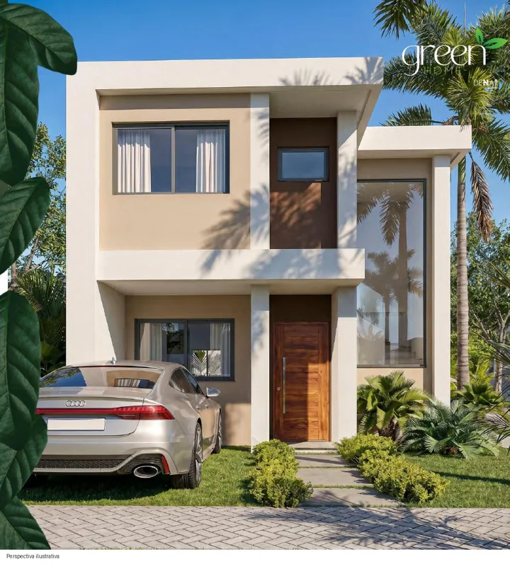 Perspectiva ilustrativa do Green Home