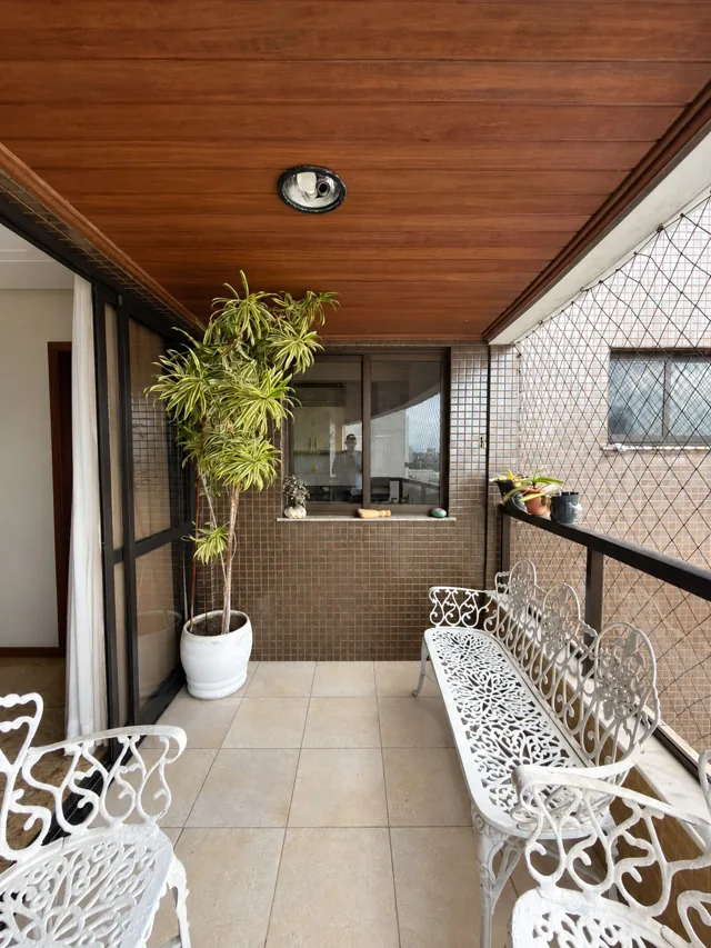 Varanda do apartamento