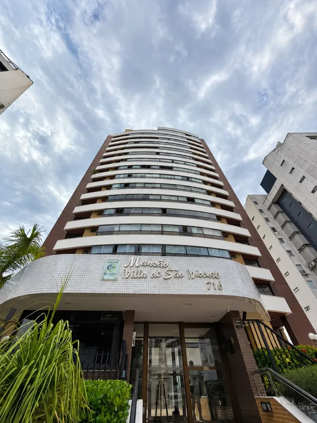 Fachada da Mansão Villa de São Vicente