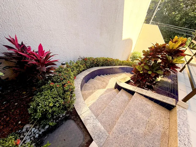 Jardim externo